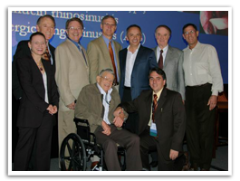 Dr Caplanis with group at American Academy of Implant Dentistryâ€™s Annual Meeting in 2009